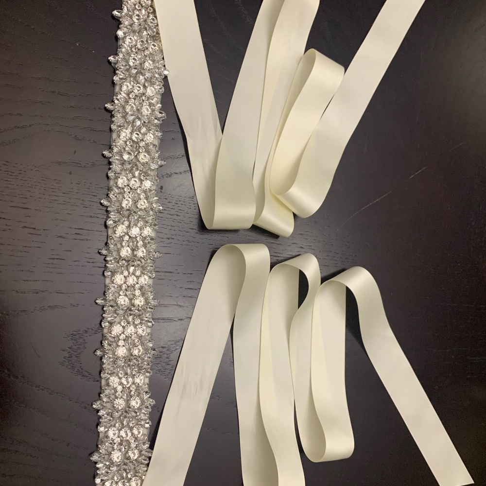 Gorgeous handmade Rhinestone bridal belt